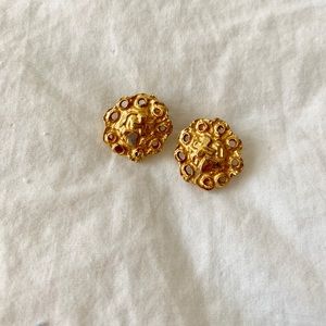 Christian Lacroix clip on earrings